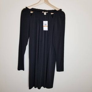NWT Michael Kors Basic long sleeve dress